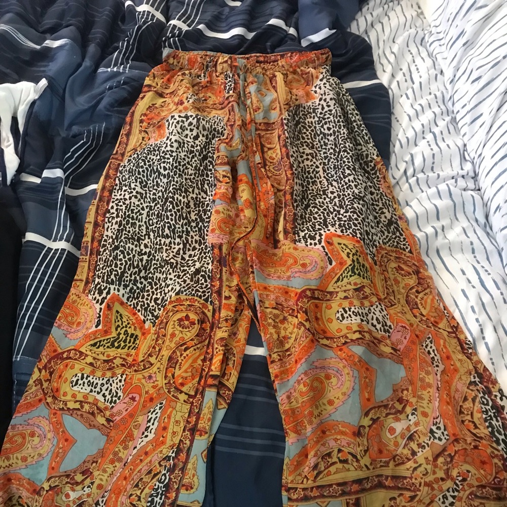 Tropical beach pants